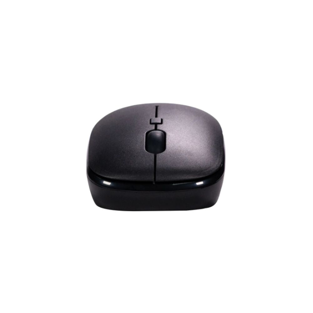 Mouse Naceb NA-0137N | Inalámbrico | Óptico | 1600 DPI | Bluetooth/USB-A | Negro