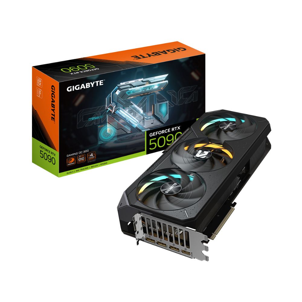 Tarjeta de Video Gigabyte GeForce RTX 5090 GAMING OC 32GB GDDR7 PCIe x16 5.0