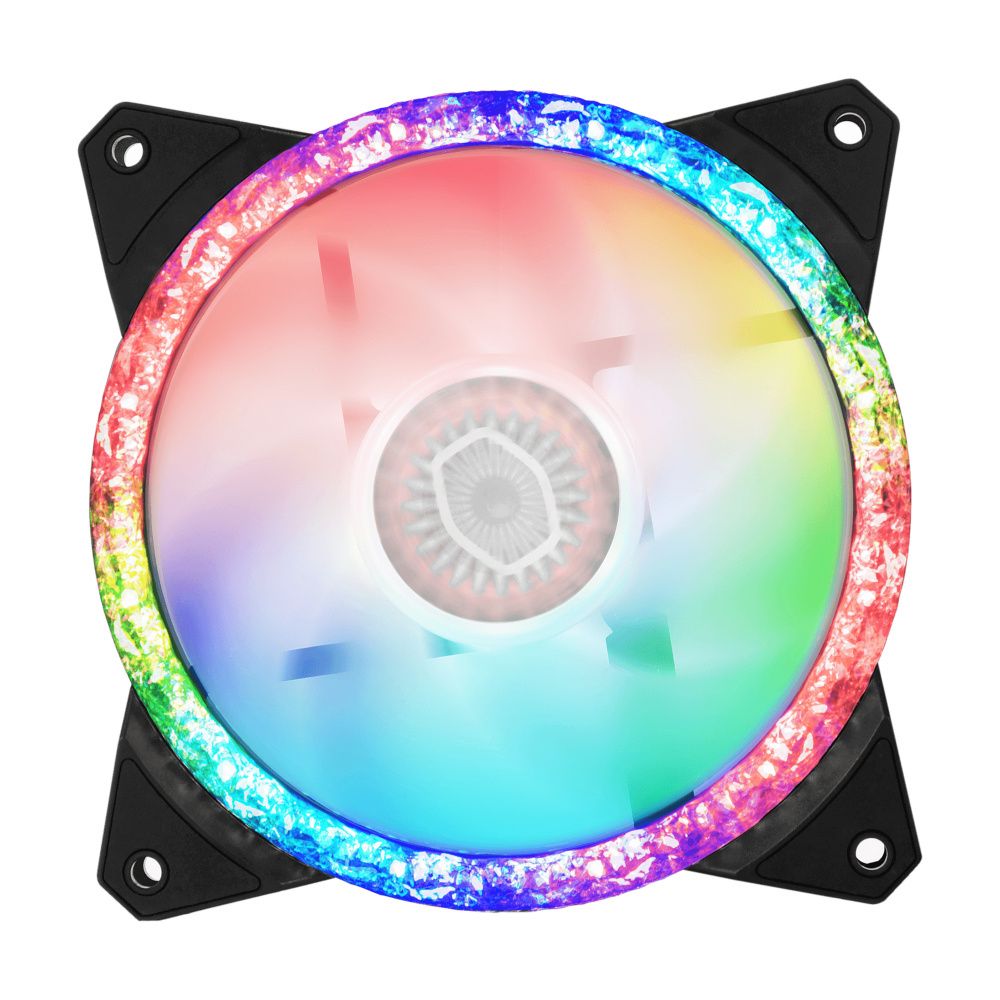 Ventilador Cooler Master MF120 Prismatic 120mm 2000RPM RGB Negro