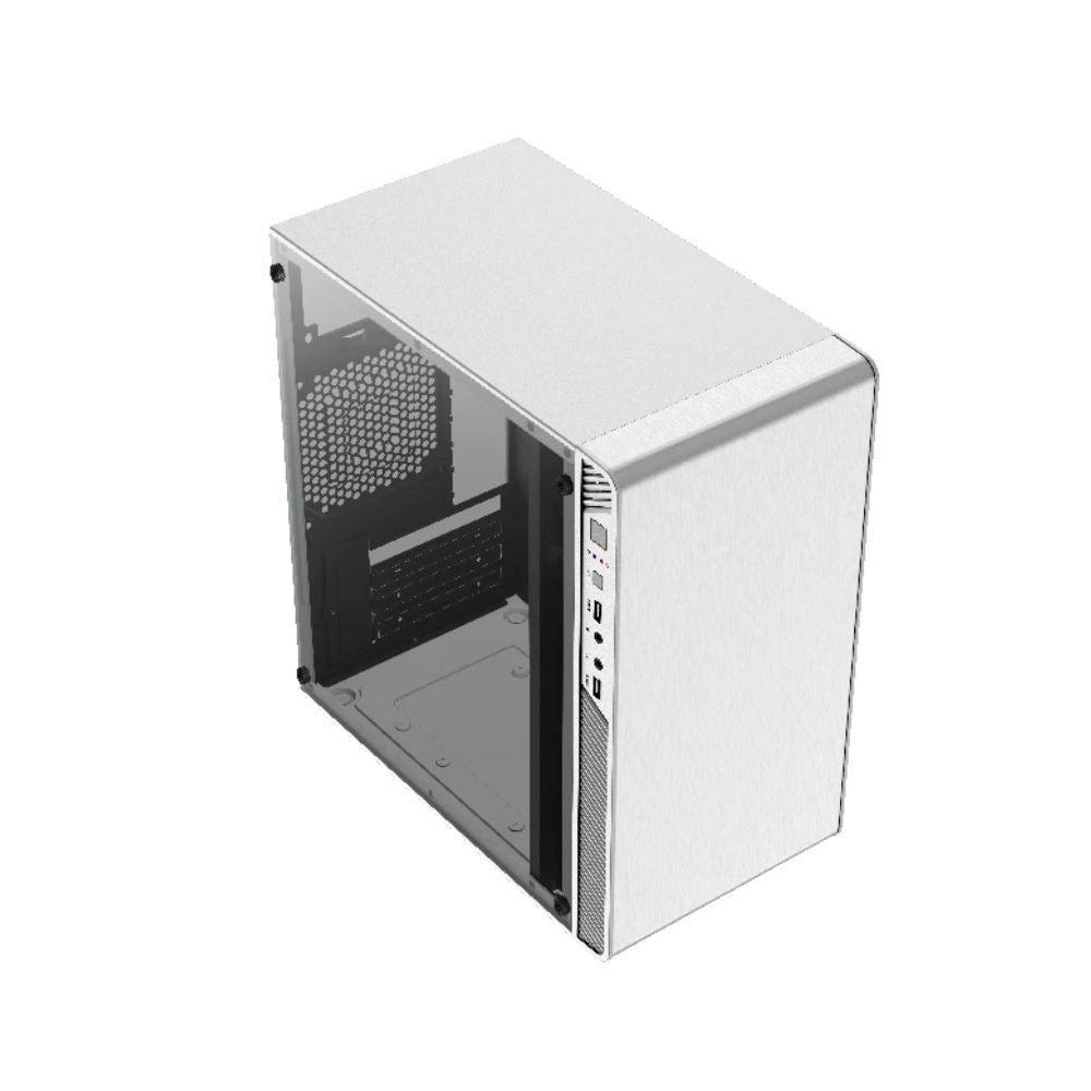 Gabinete Acteck Performance II GI215W, Micro-Tower, Micro-ATX/Mini-ITX, USB 2.0, con Fuente de 500W, sin Ventiladores Instalados, Blanco