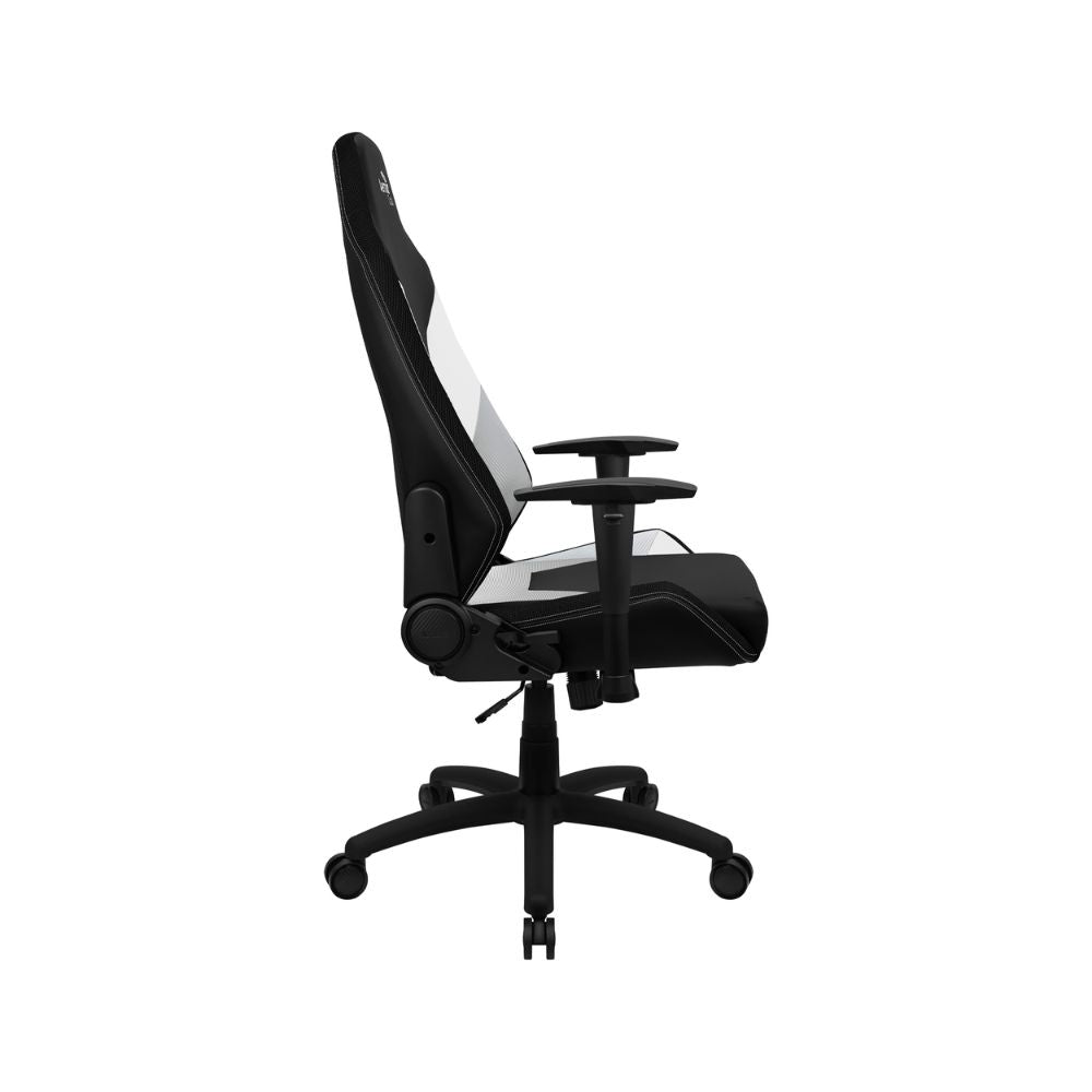 Aerocool Silla Gamer Admiral, hasta 150Kg, Negro/Gris/Blanco