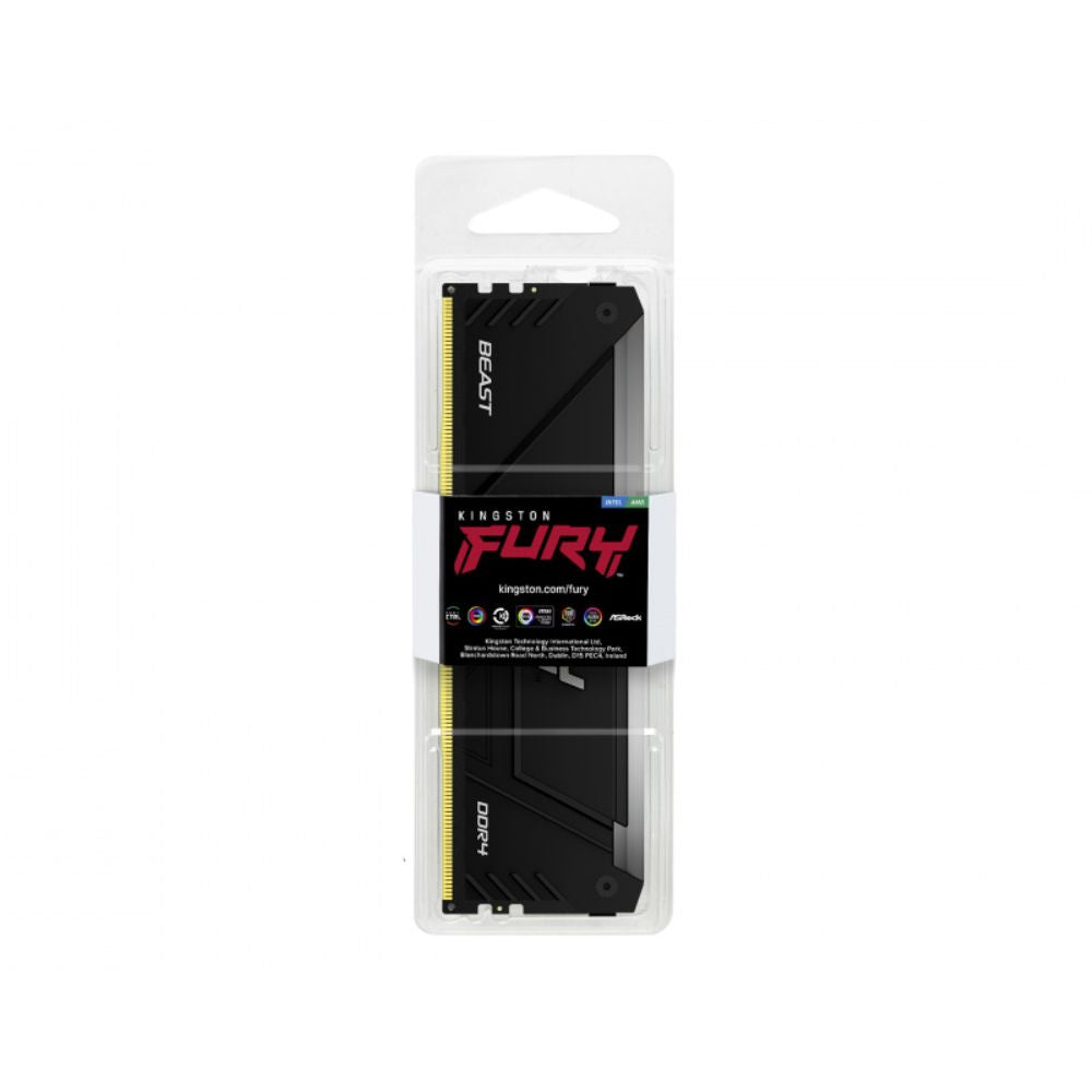 Memoria RAM Kingston FURY Beast RGB DDR4 16GB 3600MHz CL18 XMP
