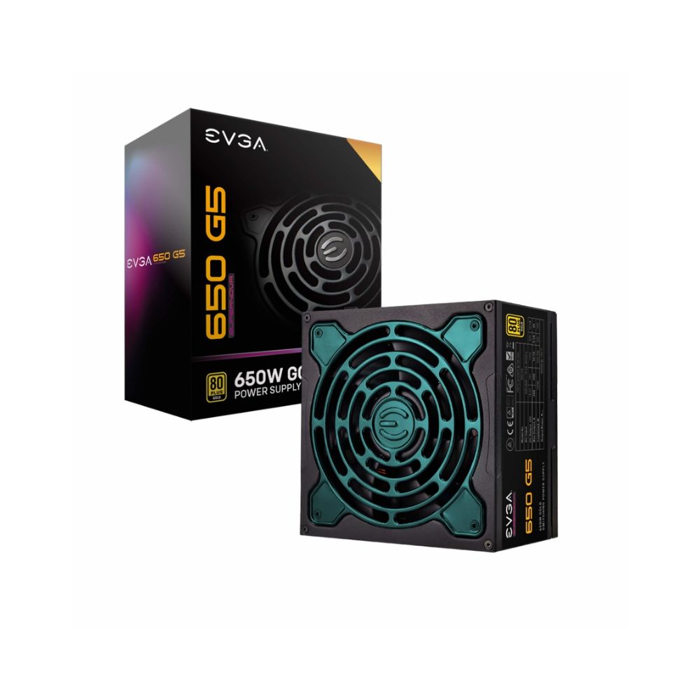 Fuente de Poder EVGA SUPERNOVA 650 G5 80 PLUS Gold, Modular, 24-pin ATX, 135mm, 650W