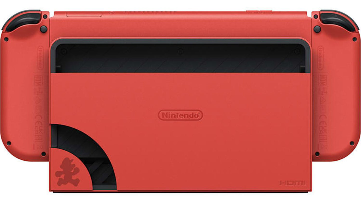 Nintendo Switch OLED 64GB, Wi-Fi, Edición Mario Red