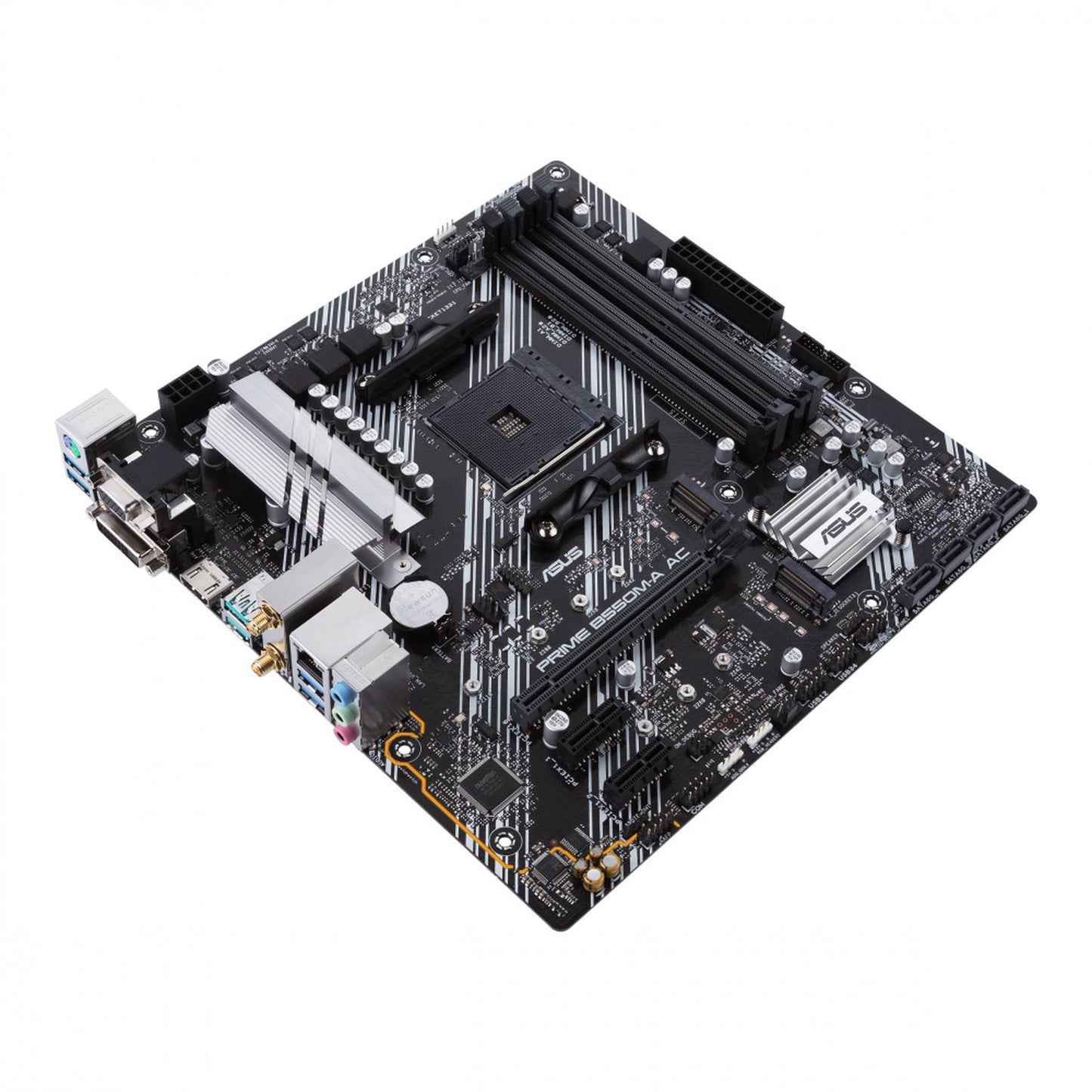 Tarjeta Madre ASUS Micro ATX PRIME B550M-A AC, S-AM4, AMD B550, HDMI, 128GB DRR4, para AMD