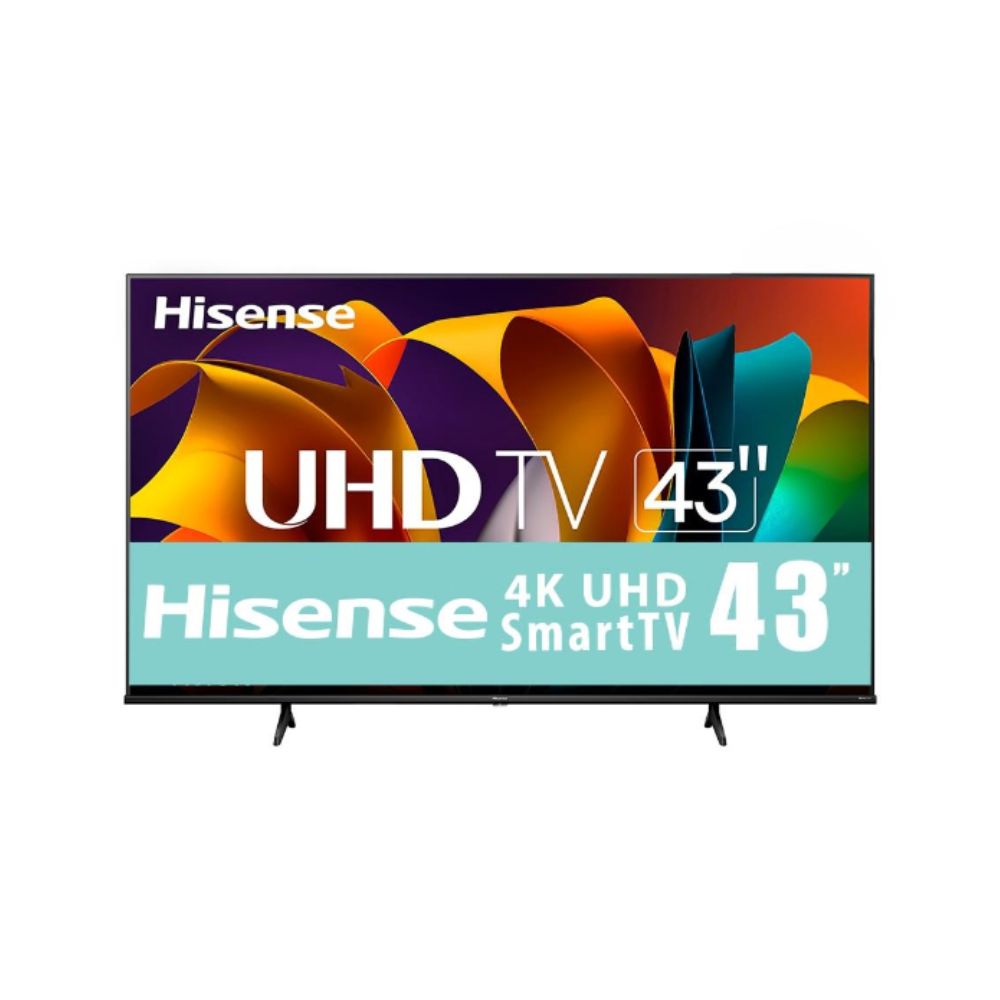 Hisense Smart TV LED A6 43", 4K Ultra HD, Negro