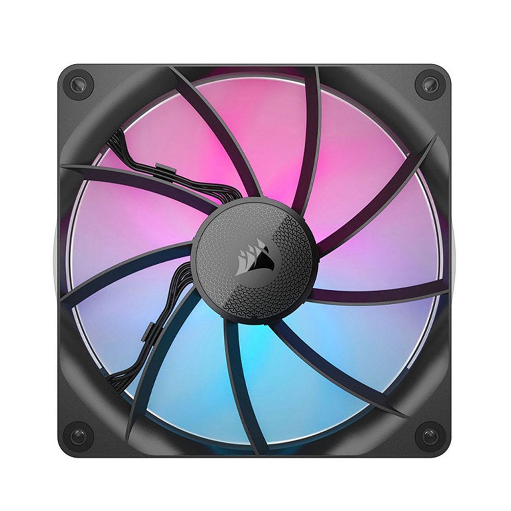 Kit de Ventiladores - Corsair iCUE LINK RX140 RGB | 140mm | 2 en 1 | Negro