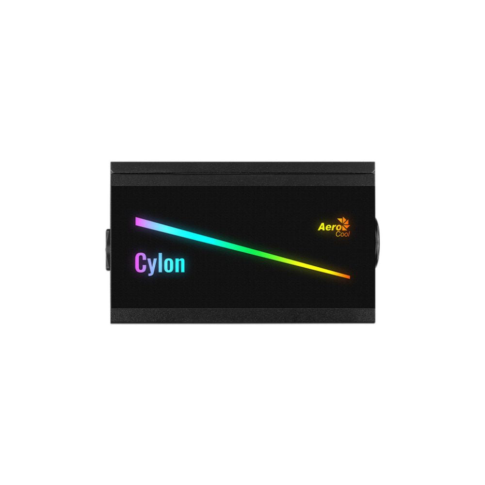 Fuente de Poder AeroCool Cylon RGB | 700W | 80 Plus Bronze | ATX | Negro