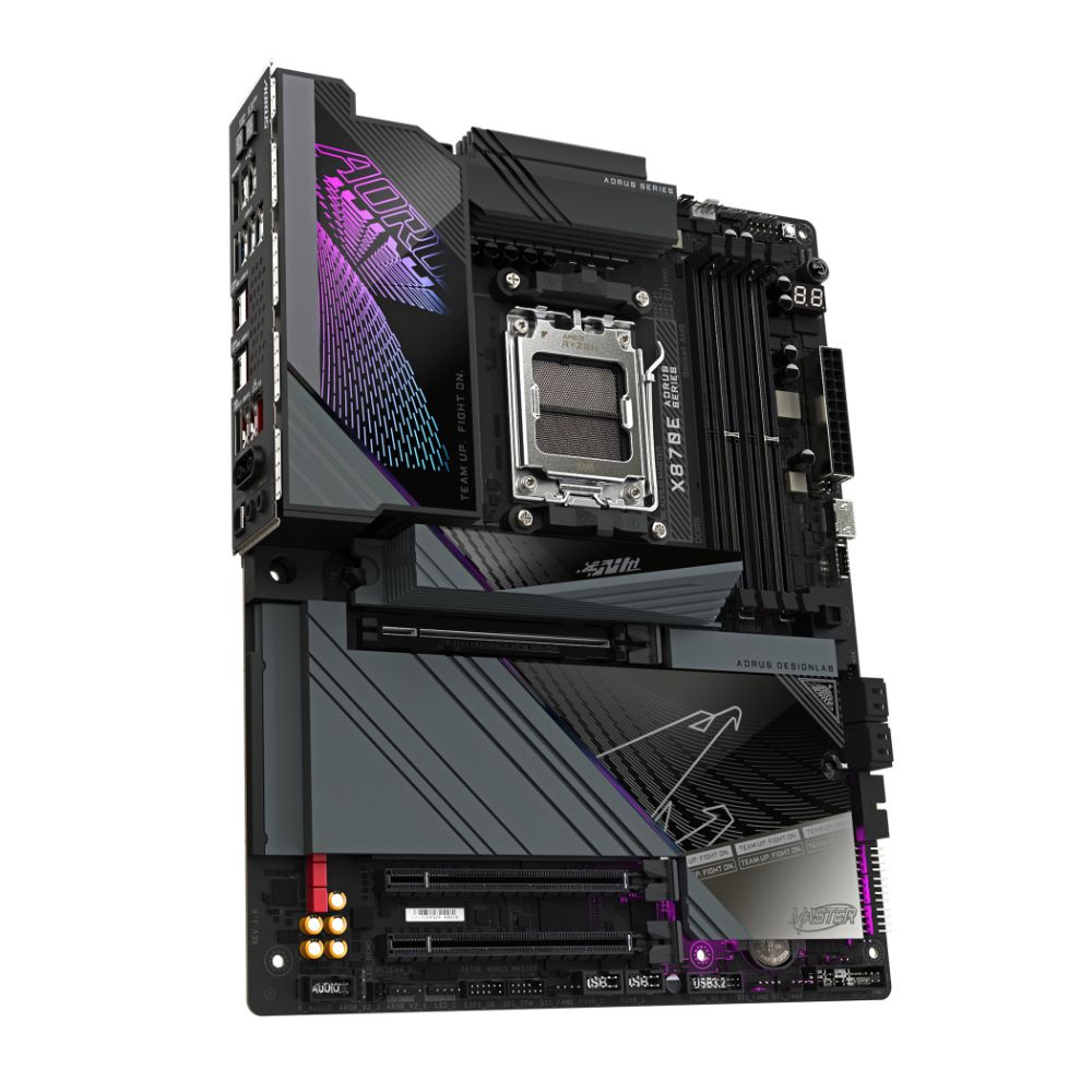 Tarjeta Madre AORUS X870E AORUS MASTER ATX Socket AM5 AMD X870 256GB DDR5 HDMI DP