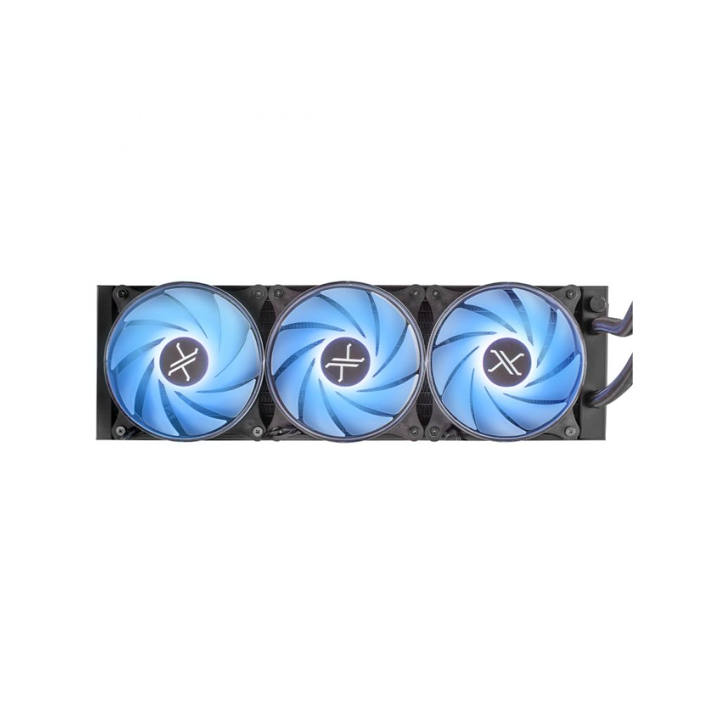 Enfriamiento Líquido para CPU XZEAL XZ411, 3x 120mm, 800–2200RPM, Negro
