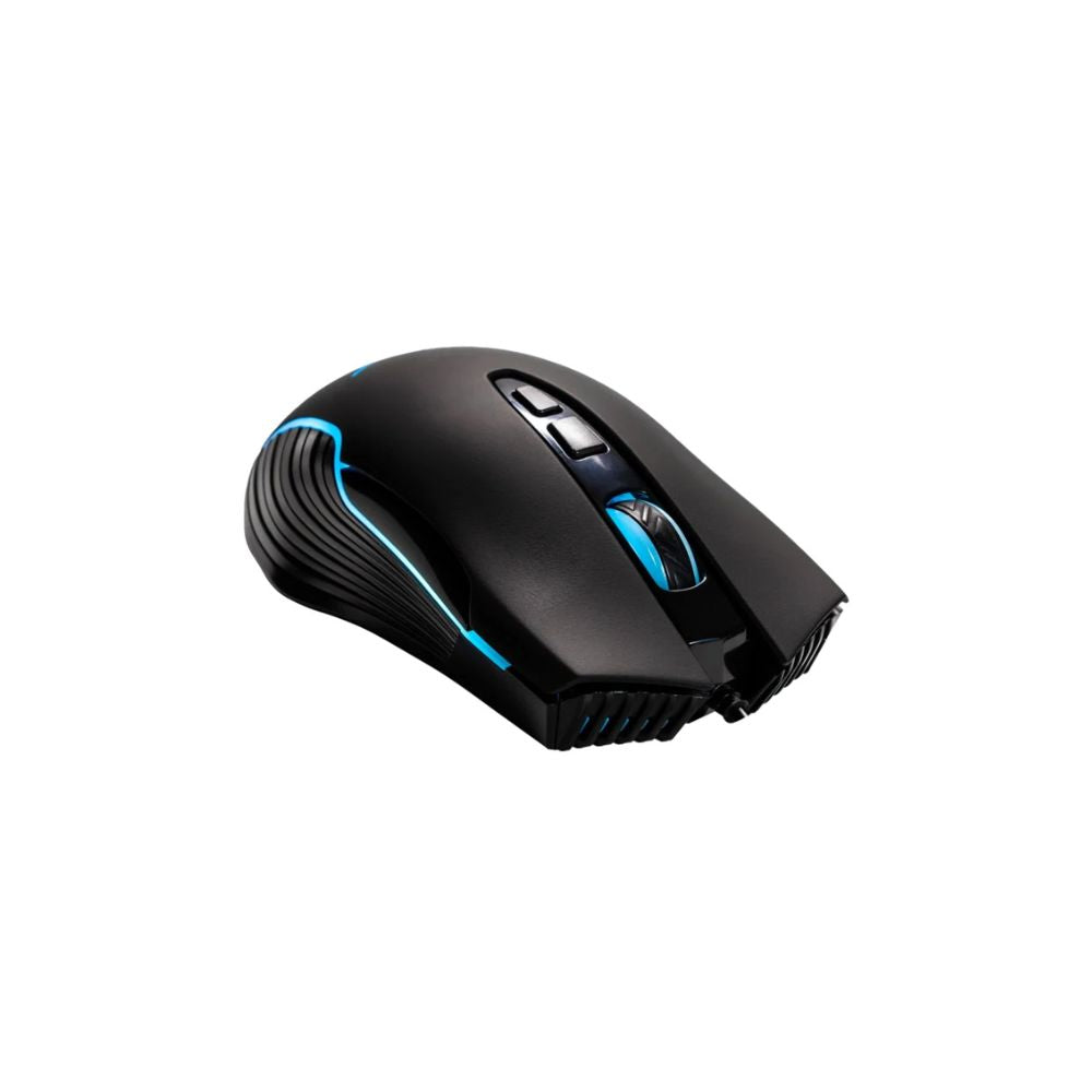 Mouse Gamer Naceb Obelisk | Alámbrico | Óptico | 3600 DPI | USB-A | Negro