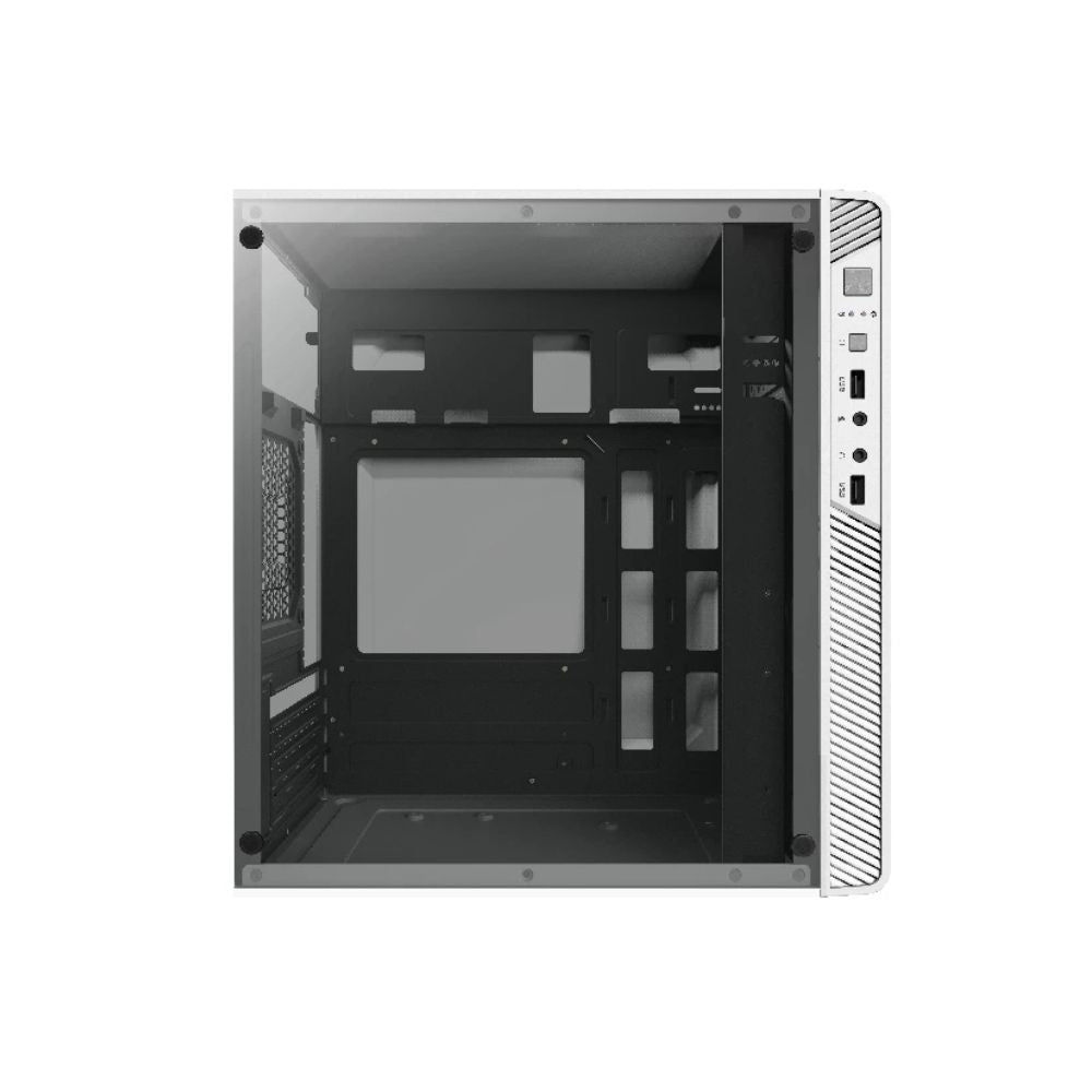 Gabinete Acteck Performance II GI215W, Micro-Tower, Micro-ATX/Mini-ITX, USB 2.0, con Fuente de 500W, sin Ventiladores Instalados, Blanco