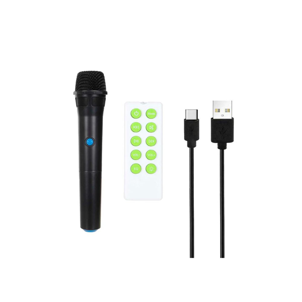 Bafle Linkbits 2x8" | Bluetooth | Micrófono | LED RGB | Recargable
