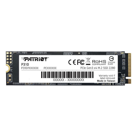 SSD Patriot P310 NVMe 480GB M.2 PCIe 3.0