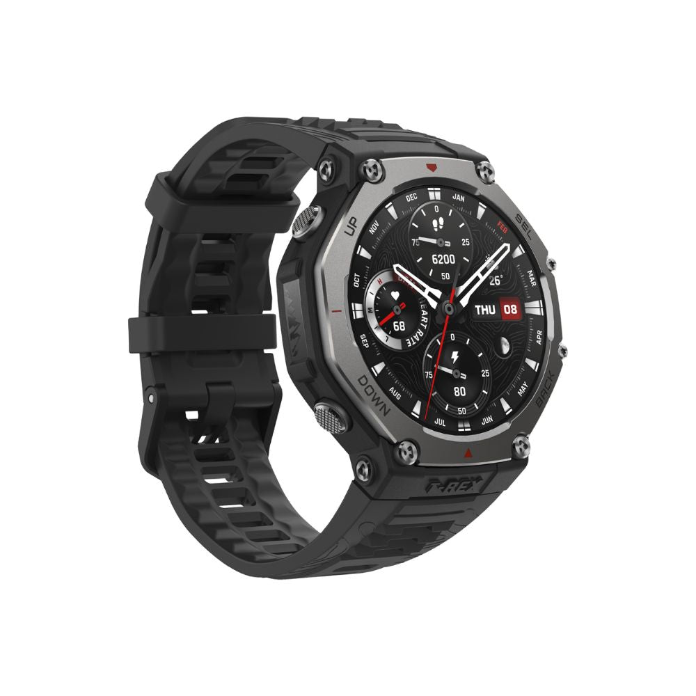 Smartwatch Amazfit T-Rex 3 Negro | Rugerizado | AMOLED | GPS Multibanda | 10 ATM