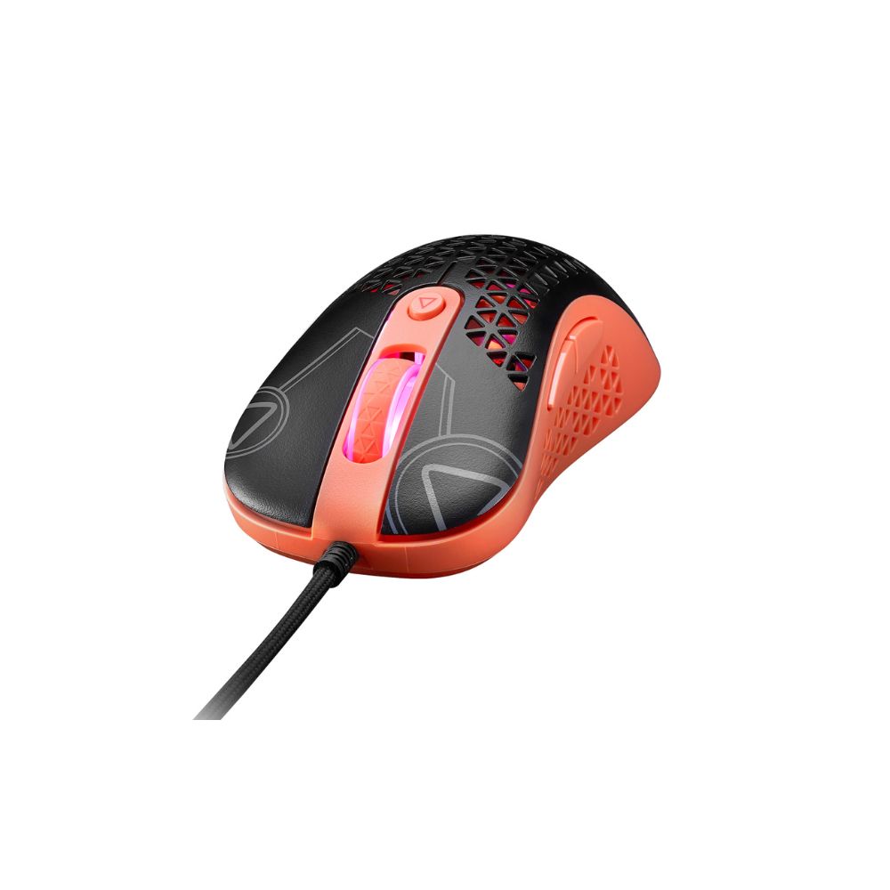 Mouse Gamer XPG Óptico Slingshot Edición Mera | Alámbrico | USB | 12000 DPI | Negro/Rosa