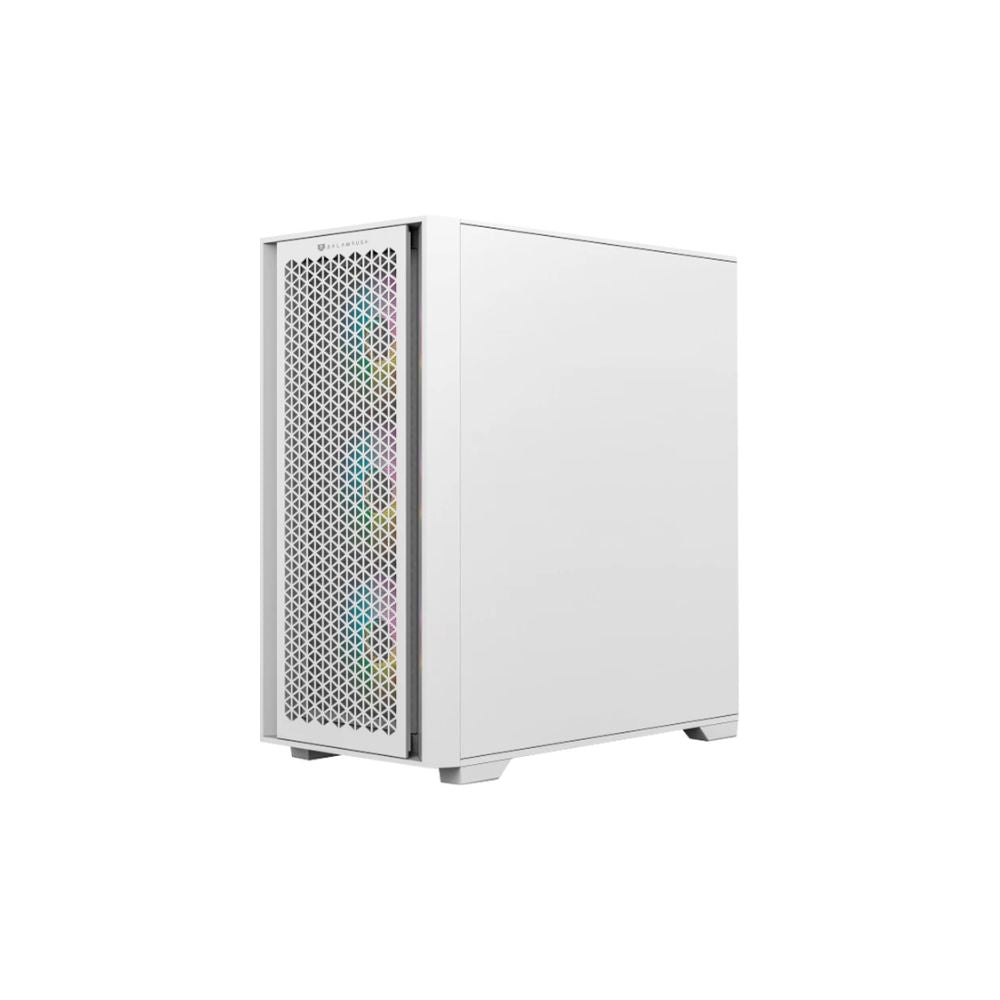 Gabinete Balam Rush Carbono Twin Mate 6000, Midi-Tower, Micro-ATX/Mini-ITX, USB 2.0/3.0, sin Fuente, 4 Ventiladores Instalados, Blanco