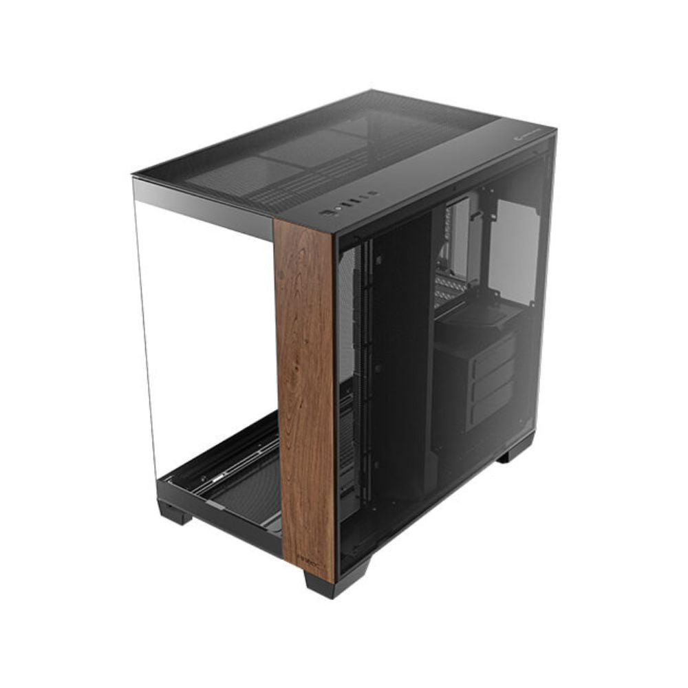 Gabinete Antec C8 WOOD, Full Tower, ATX/EATX/Micro-ATX/Mini-ITX, USB 3.0, sin Fuente, sin Ventiladores Instalados, Negro