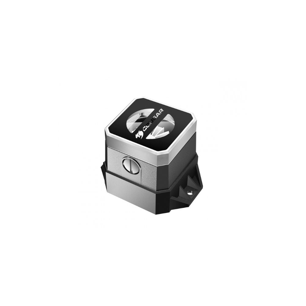 Enfriamiento Líquido Cougar Helor 240 | 240mm | 2x120mm | 1800RPM | RGB | Negro