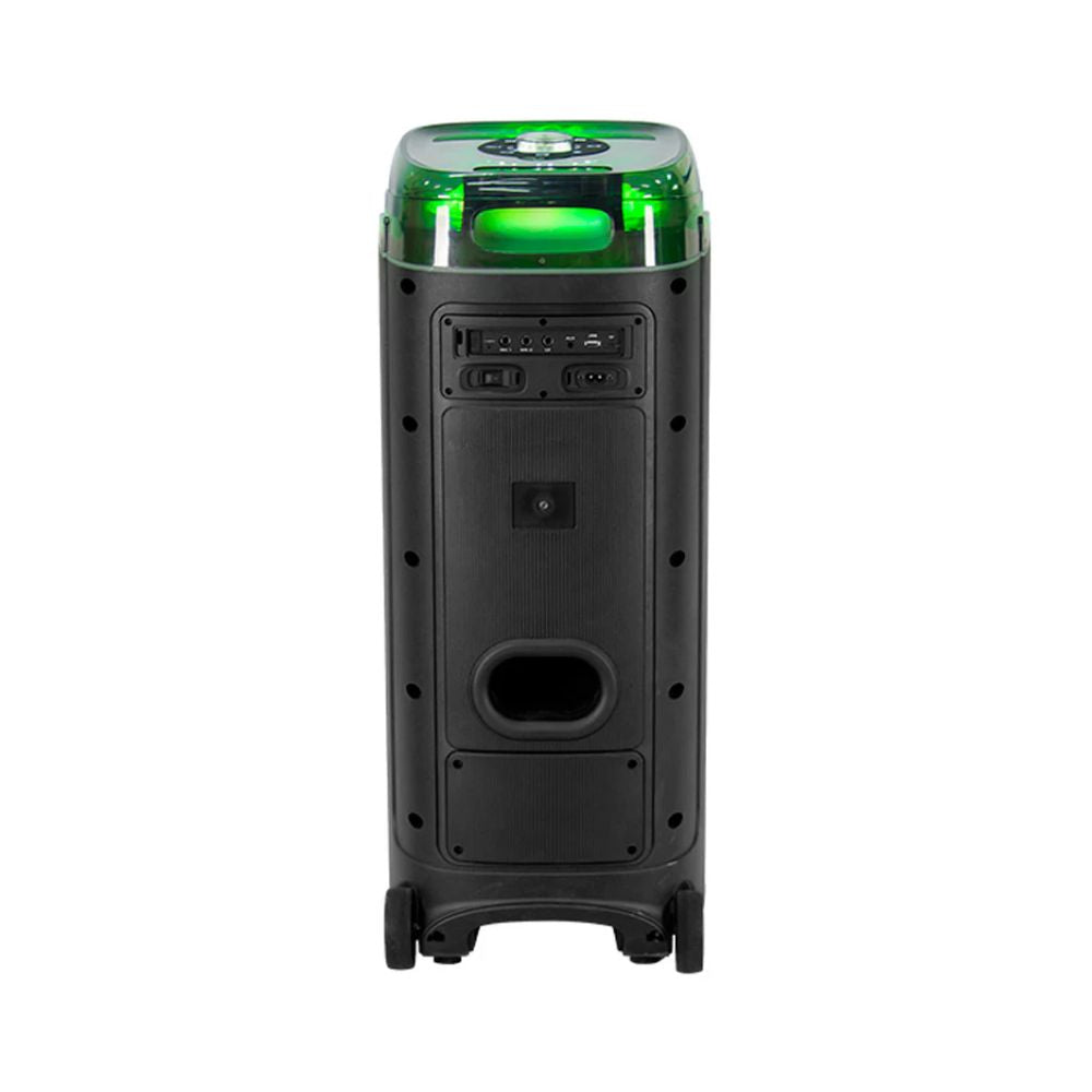 Bafle Linkbits 2x10" | Bluetooth | Recargable | LED | Alta Potencia