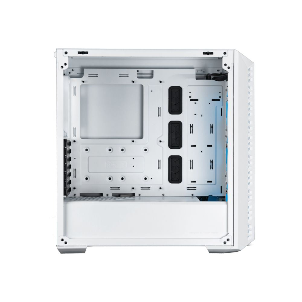 Gabinete Cooler Master MasterBox MB520 ARGB Blanco, Midi-Tower, ATX/EATX/Micro-ATX/Mini-ITX/SSI-CEB, USB 3.0, sin Fuente, 4 Ventiladores Instalados, Blanco