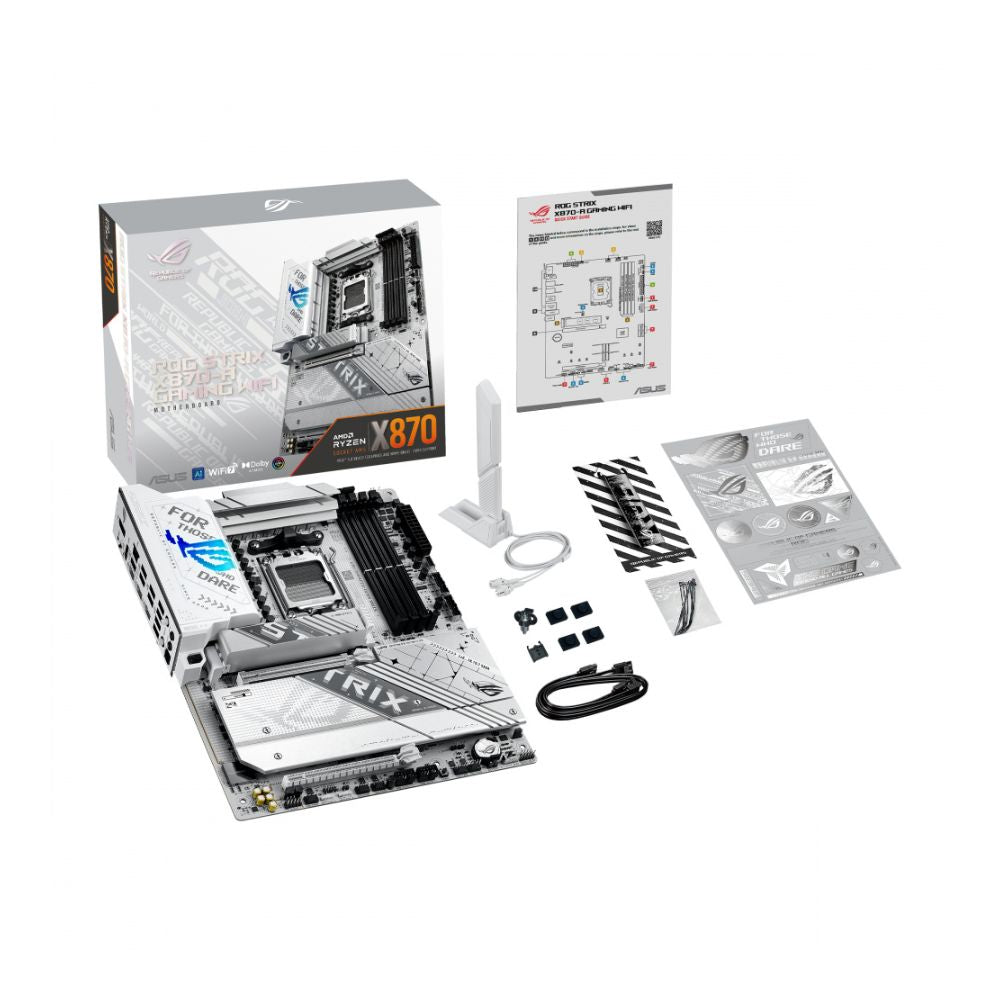 Tarjeta Madre ASUS ROG STRIX X870-A GAMING WIFI, ATX, Socket AM5, AMD X870, 192GB DDR5, HDMI/DP