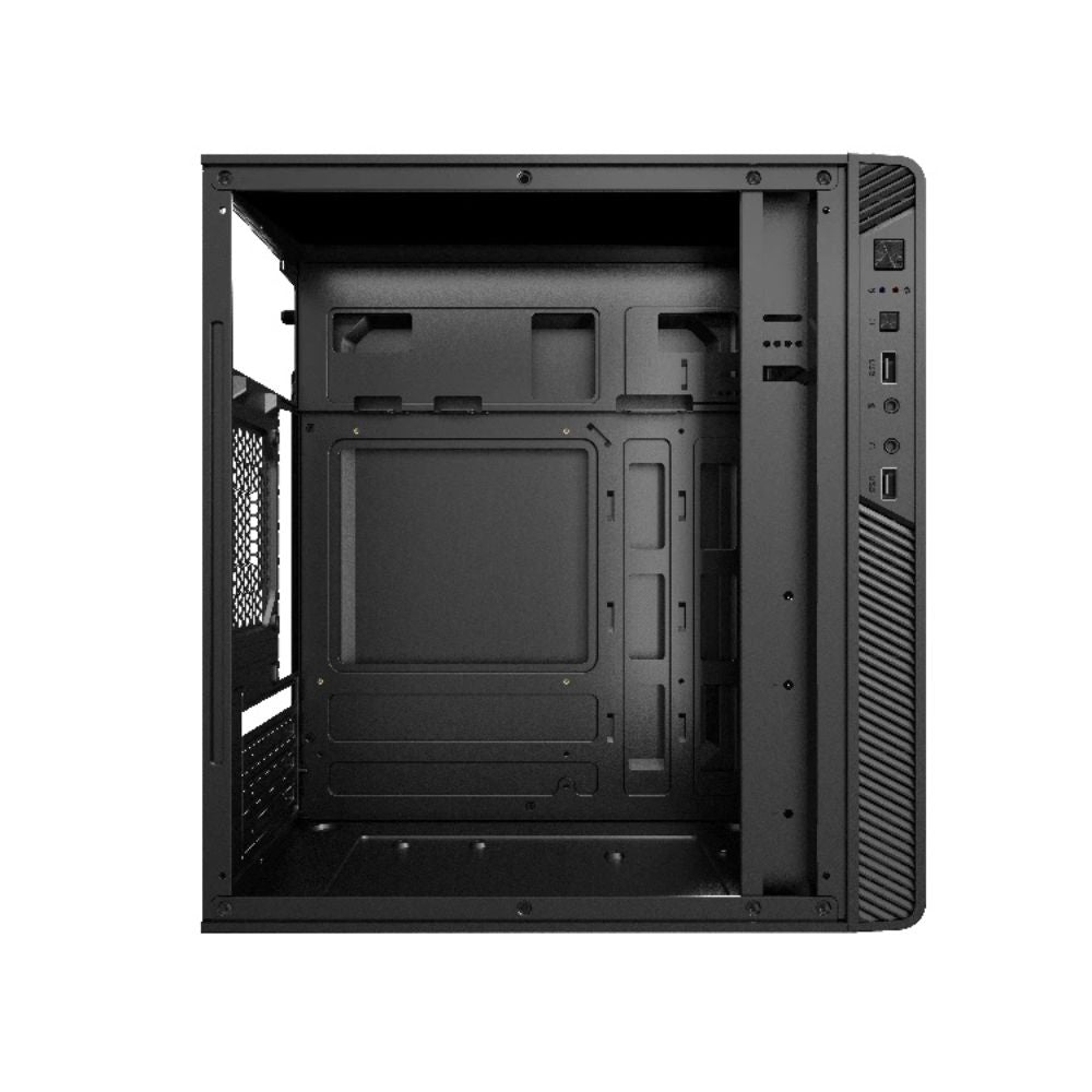 Gabinete Acteck Performance II GI215, Micro-Tower, Micro-ATX/Mini-ITX, USB 2.0, con Fuente de 500W, sin Ventiladores Instalados, Negro