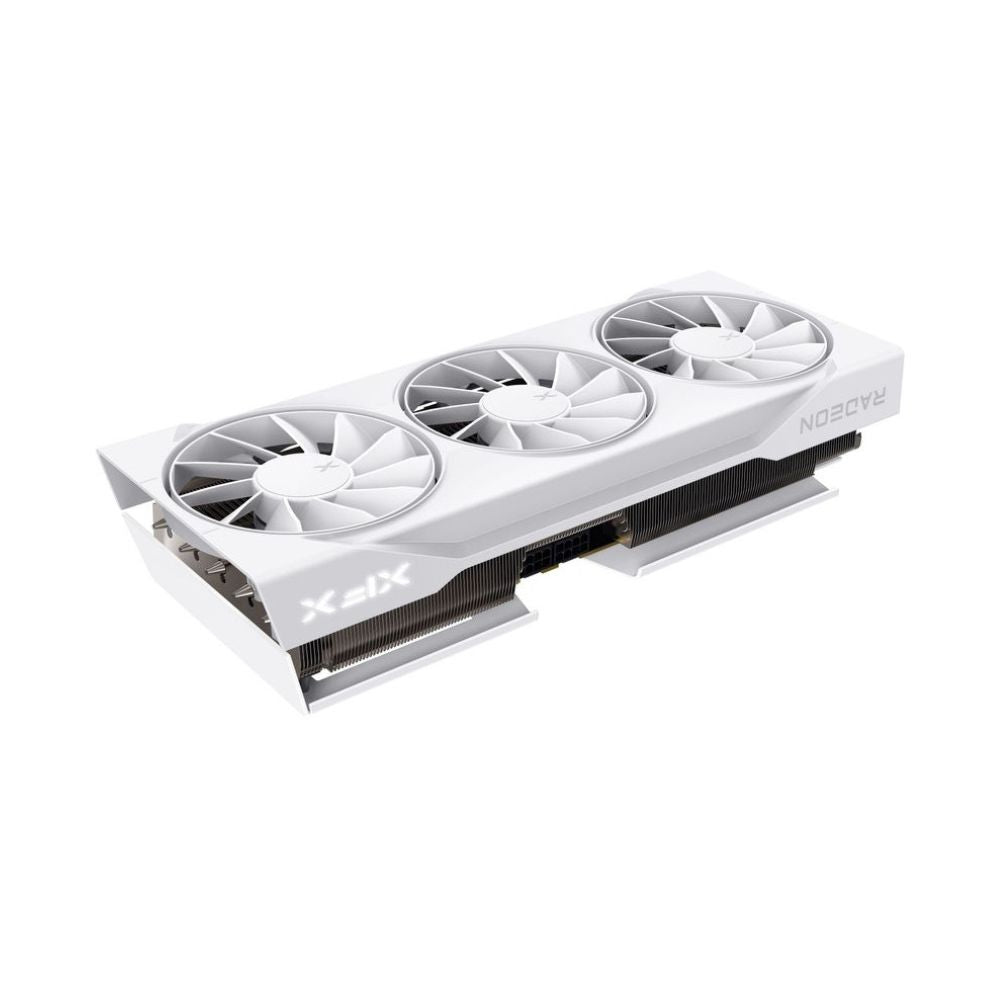 Tarjeta de Video XFX Radeon RX 9070 XT Swift White Triple Fan Gaming Edition 16GB GDDR6 PCIe 5.0