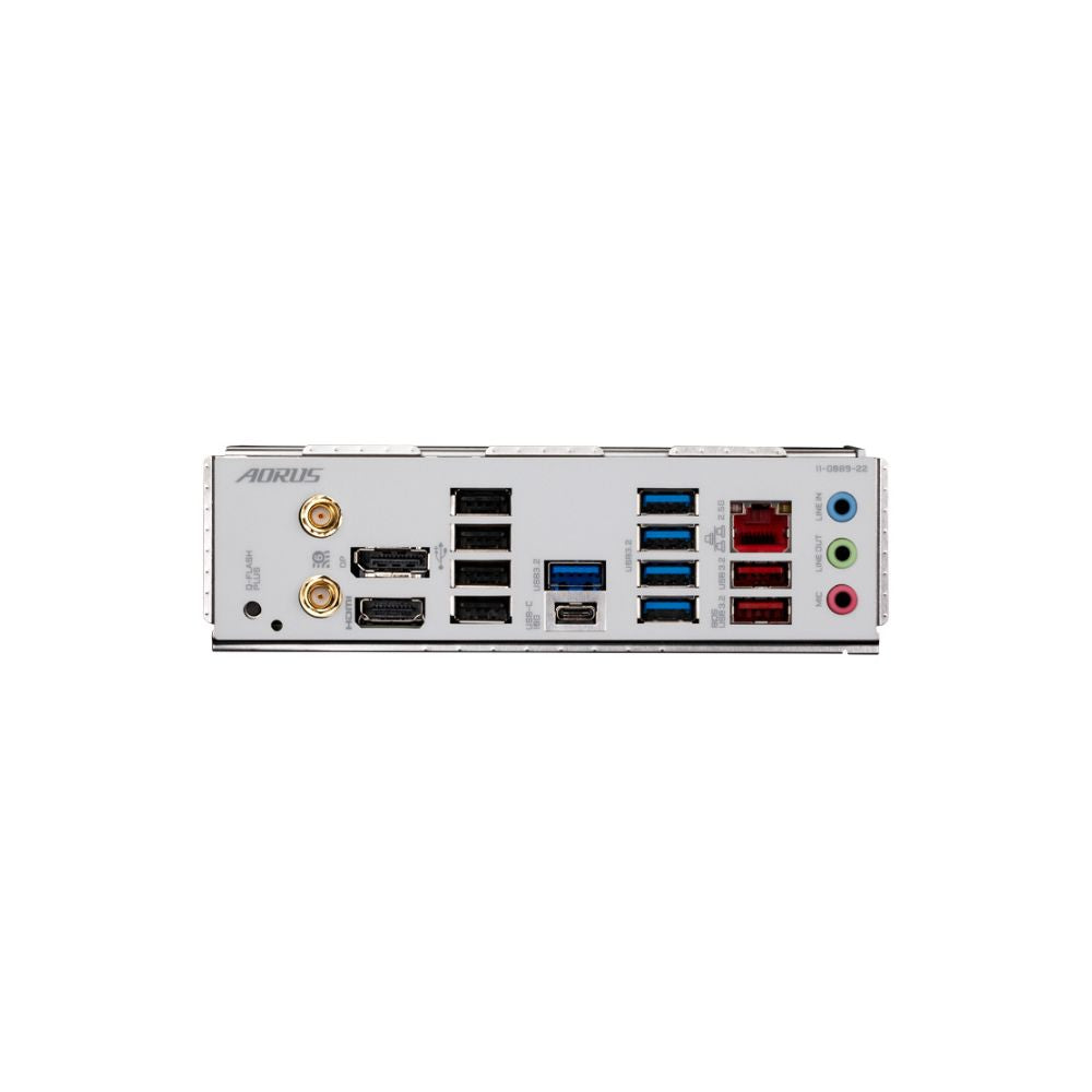 Tarjeta Madre Gigabyte B650 AORUS ELITE AX ICE | ATX | AM5 | B650 | HDMI | WiFi 6E | Blanca