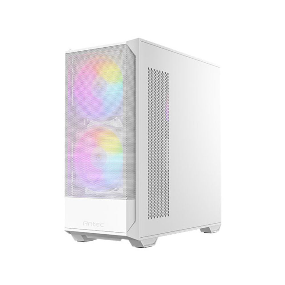 Gabinete Antec NX416L White | Midi Tower | ATX/Micro-ATX/Mini-ITX | USB 3.0 | Sin Fuente | 3 Ventiladores