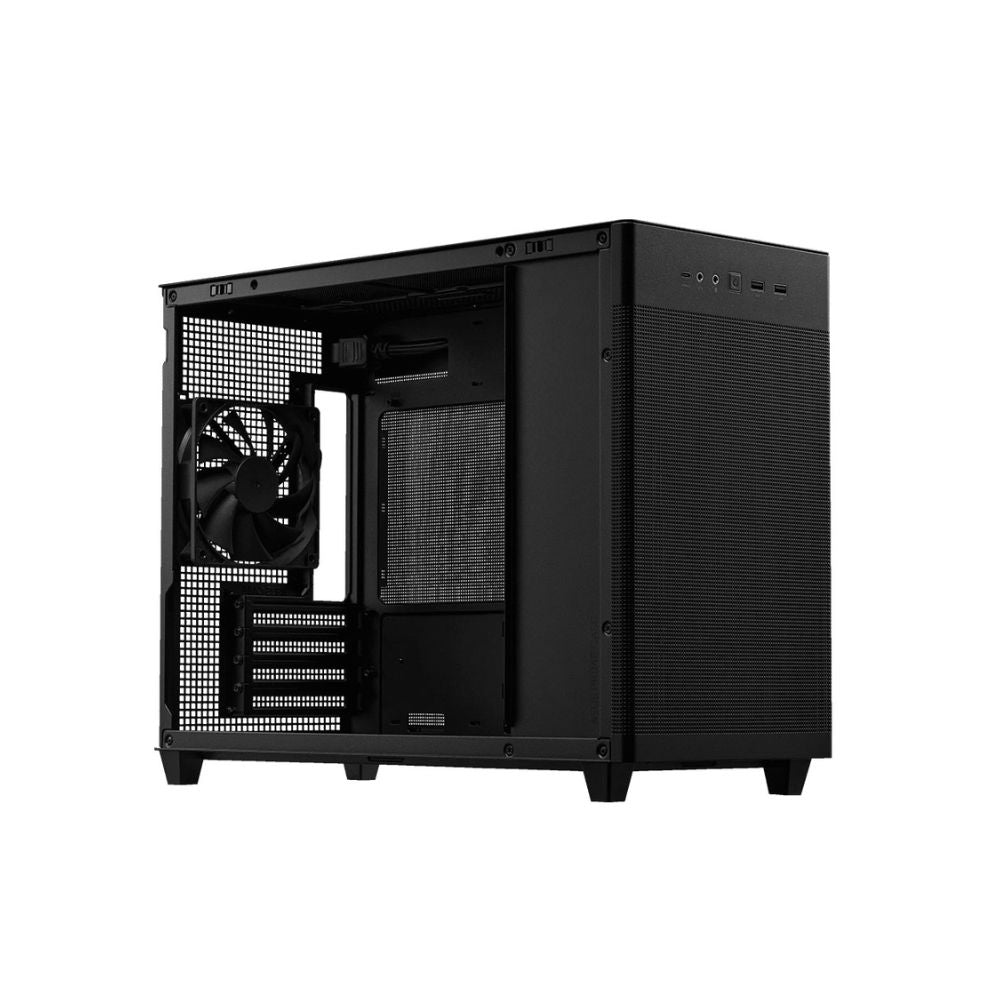 Gabinete ASUS Prime AP201 Negro | Micro Tower | Micro-ATX/Mini-ITX | USB 3.0 | Sin Fuente