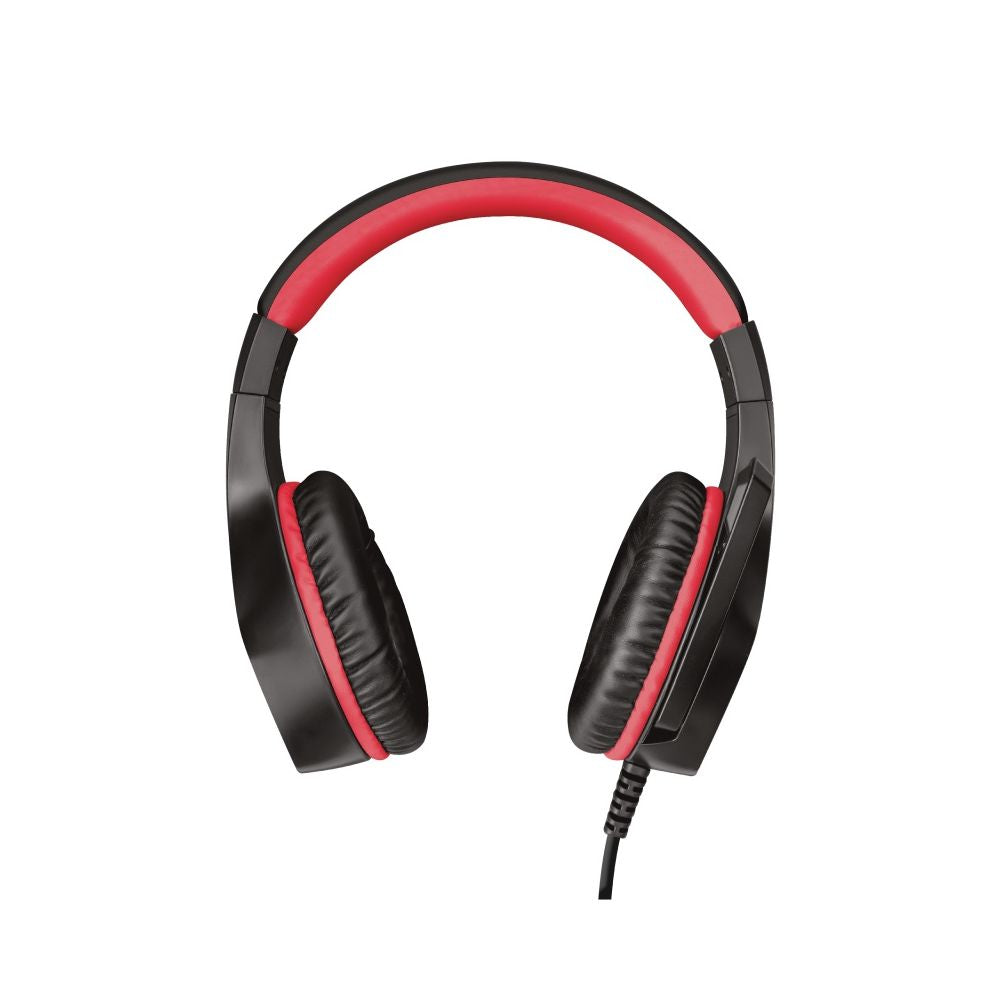 Audifonos Gamer Trust GXT 404R Rana Negro/Rojo | In-Ear | 3.5 mm | 1 m | Micrófono