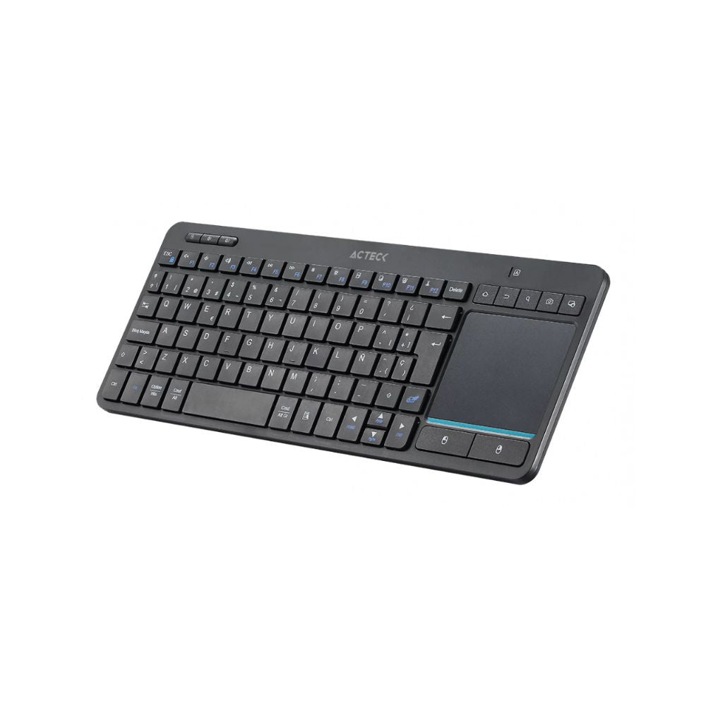 Teclado Acteck Inspire Smart TI707 | 60% | Inalámbrico | Bluetooth/RF | Español | Negro
