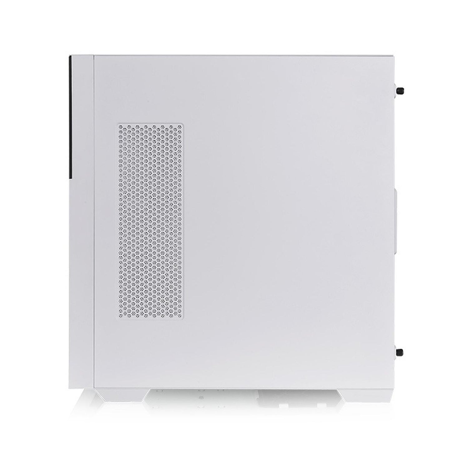 Gabinete Thermaltake Divider 370 TG Snow ARGB con Ventana, Midi-Tower, ATX/Micro-ATX/Mini-ITX, USB 3.0, sin Fuente, 3 Ventiladores ARGB Instalados, Negro/Blanco