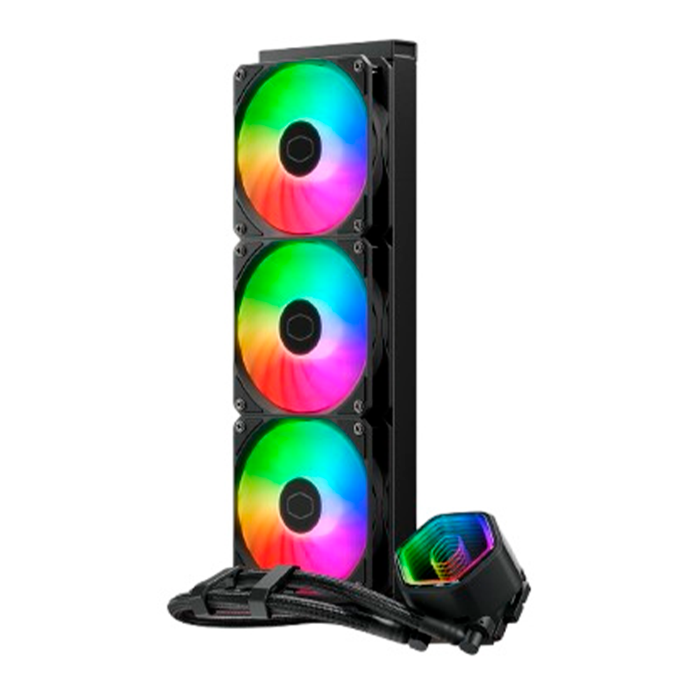 Sistema de Enfriamiento Líquido - Cooler Master MasterLiquid 360L Core II ARGB | 360mm | Negro