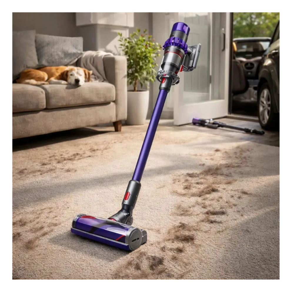 Aspiradora Inalámbrica Dyson Cyclone V10 Animal | Sistema de Alta Succión | Autonomía hasta 60 min | Gris Metalizado