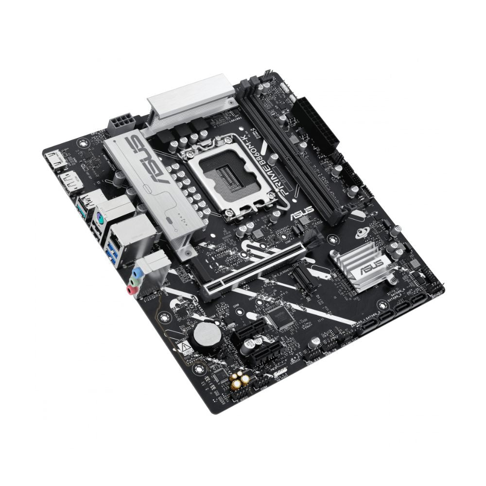 Tarjeta Madre ASUS PRIME B860M-K Micro-ATX LGA 1851 Intel B860 128GB DDR5 HDMI/DP