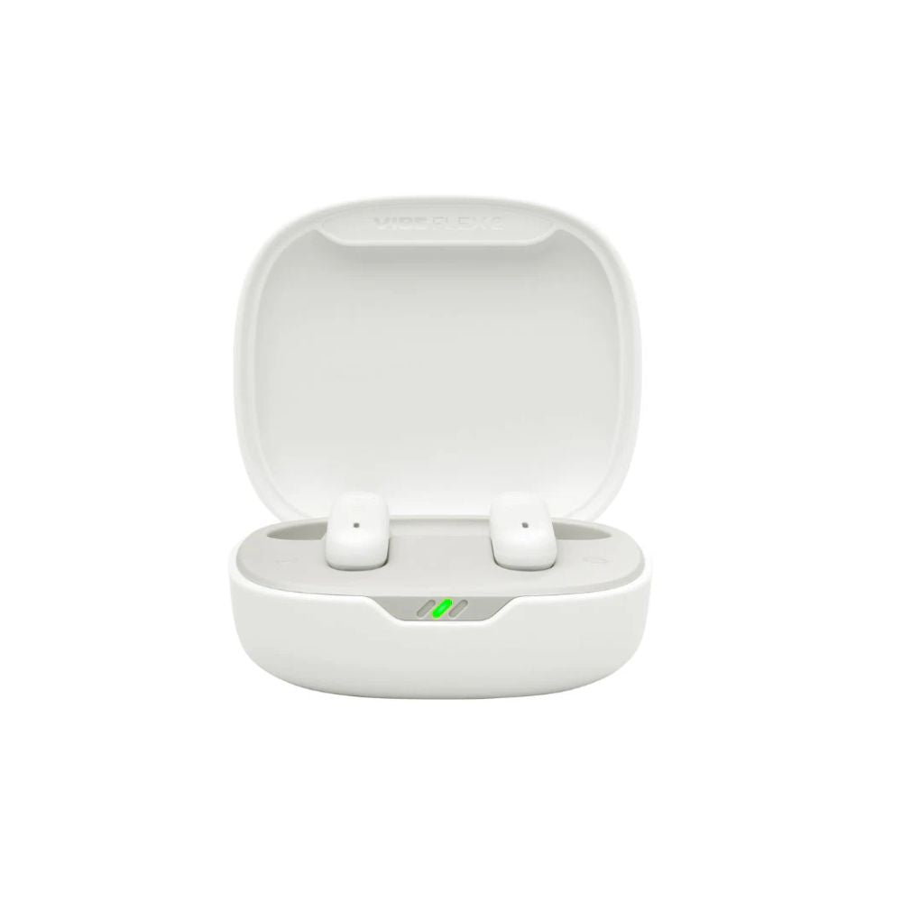 Audifonos JBL Vibe Flex 2 Blanco | In-Ear TWS | Bluetooth 5.3 | 40H Batería | IP54