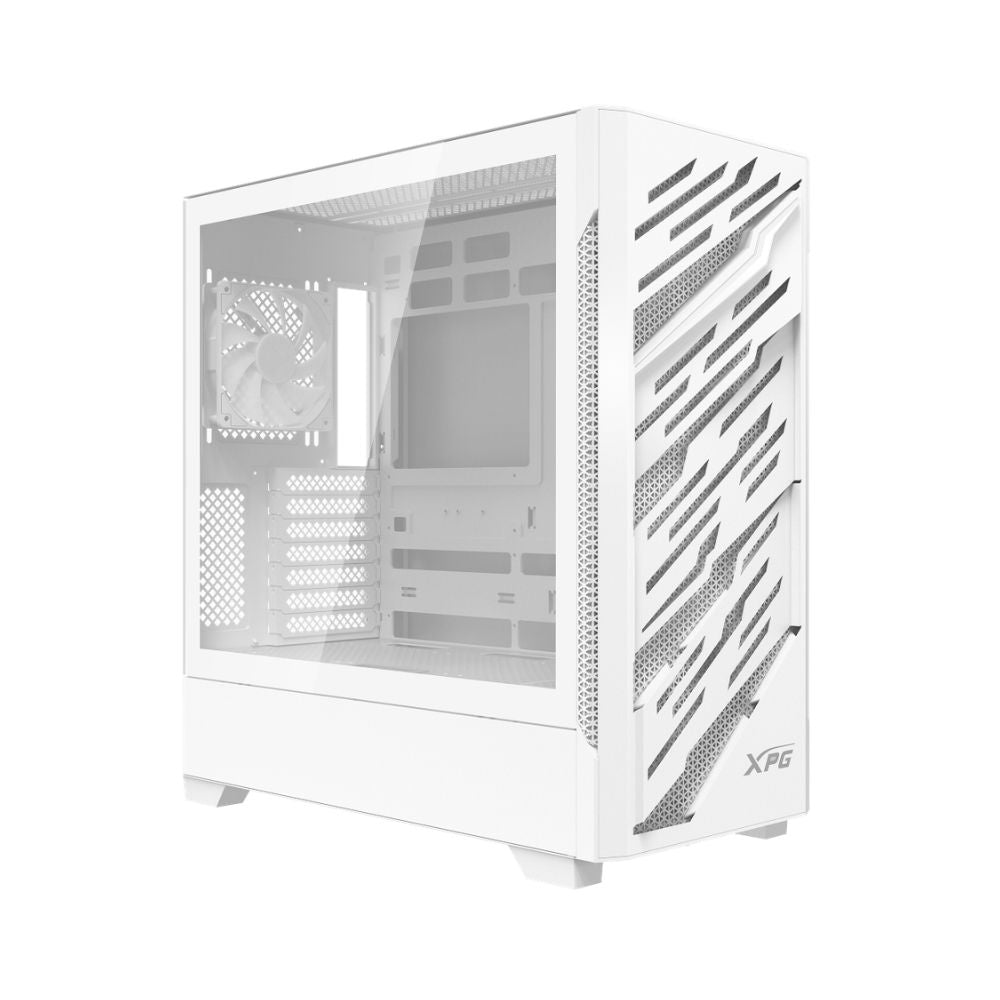 Gabinete XPG STARKERAIRBTFMTA-WHCWW | Midi-Tower | ATX/EATX | 4 Ventiladores | Blanco