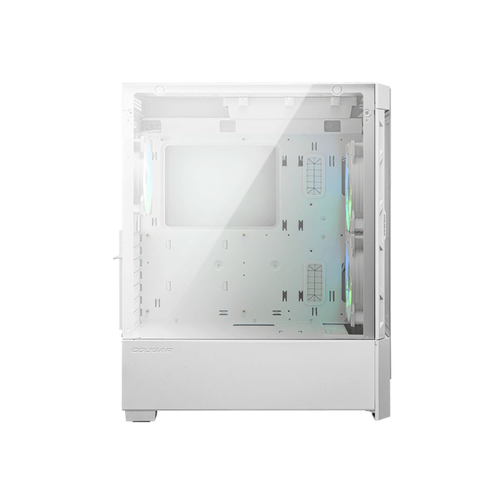 Gabinete Cougar AIRFACE RGB, Midi-Tower, ATX/CEB/EATX/Micro-ATX/Mini-ITX, USB 2.0/3.0, sin Fuente, 3 Ventiladores Instalados, Blanco