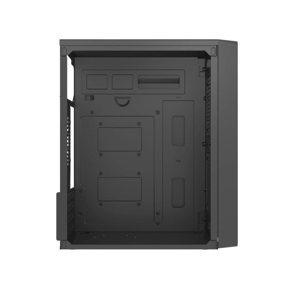 Gabinete Acteck Kioto GC220F Negro | Mini Tower | Micro-ATX/Mini-ITX | USB 2.0 | Fuente 500W | Sin Ventiladores