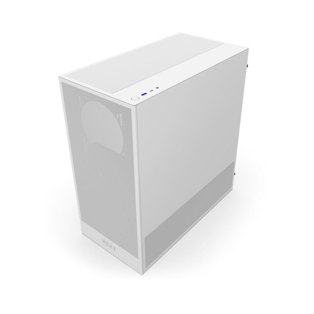 Gabinete NZXT H5 Flow Blanco | Midi Tower | ATX/EATX/Micro-ATX/Mini-ITX | USB 3.0 | Sin Fuente | 2 Ventiladores