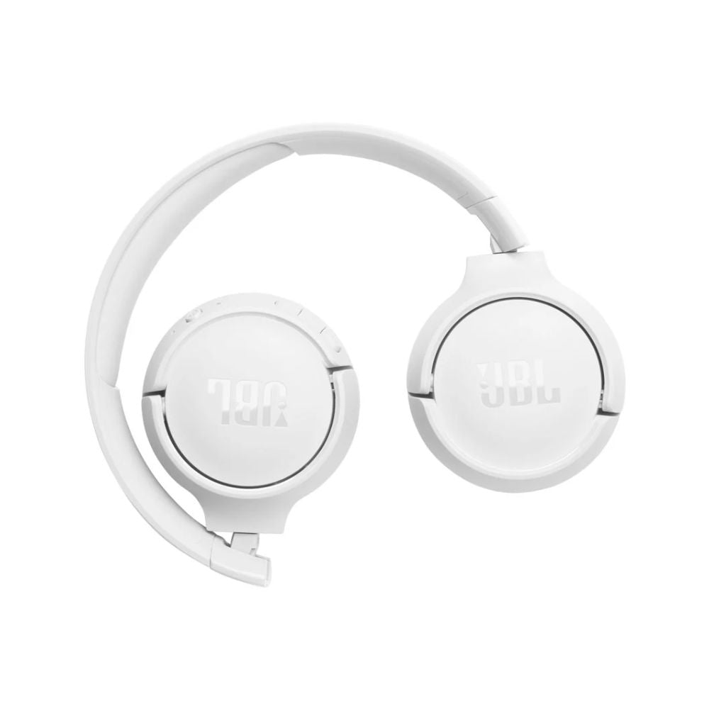 Audifonos JBL Tune 520 Blanco | On-Ear Bluetooth | 57H Batería | Pure Bass