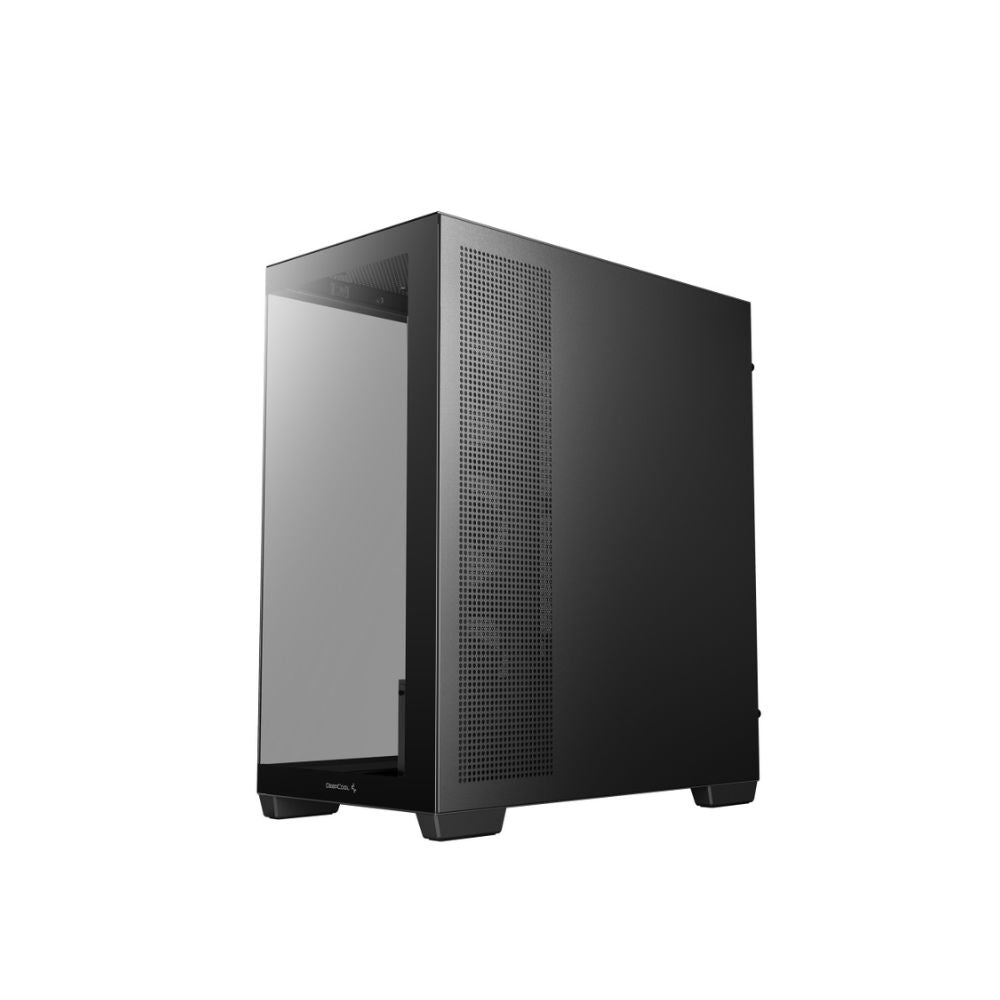 Gabinete DeepCool CG580 4F Negro | Midi Tower | ATX/Micro-ATX/Mini-ITX | USB 3.0 | Sin Fuente | 4 Ventiladores
