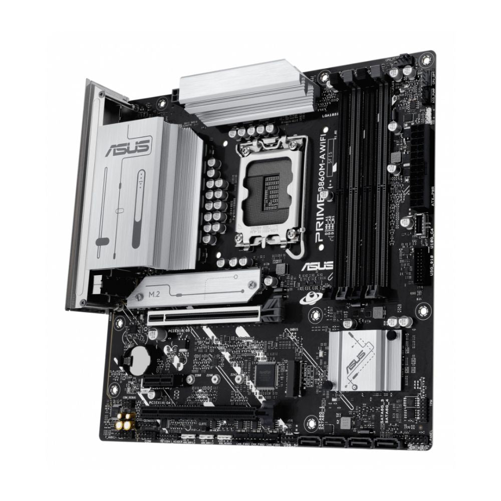 Tarjeta Madre ASUS PRIME B860M-A WIFI, Micro-ATX, LGA 1851, Intel B860, 256GB DDR5, HDMI/DP para Intel
