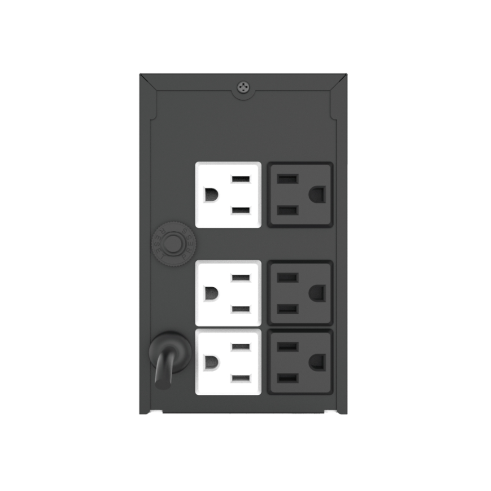 No-Break SKE Power GS800 | 800VA | 480W | 6 Contactos | Negro
