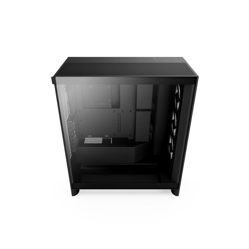 Gabinete NZXT H7 Flow RGB Negro | Midi Tower | ATX/EATX/Micro-ATX/Mini-ITX | USB 3.0 | Sin Fuente | 3 Ventiladores