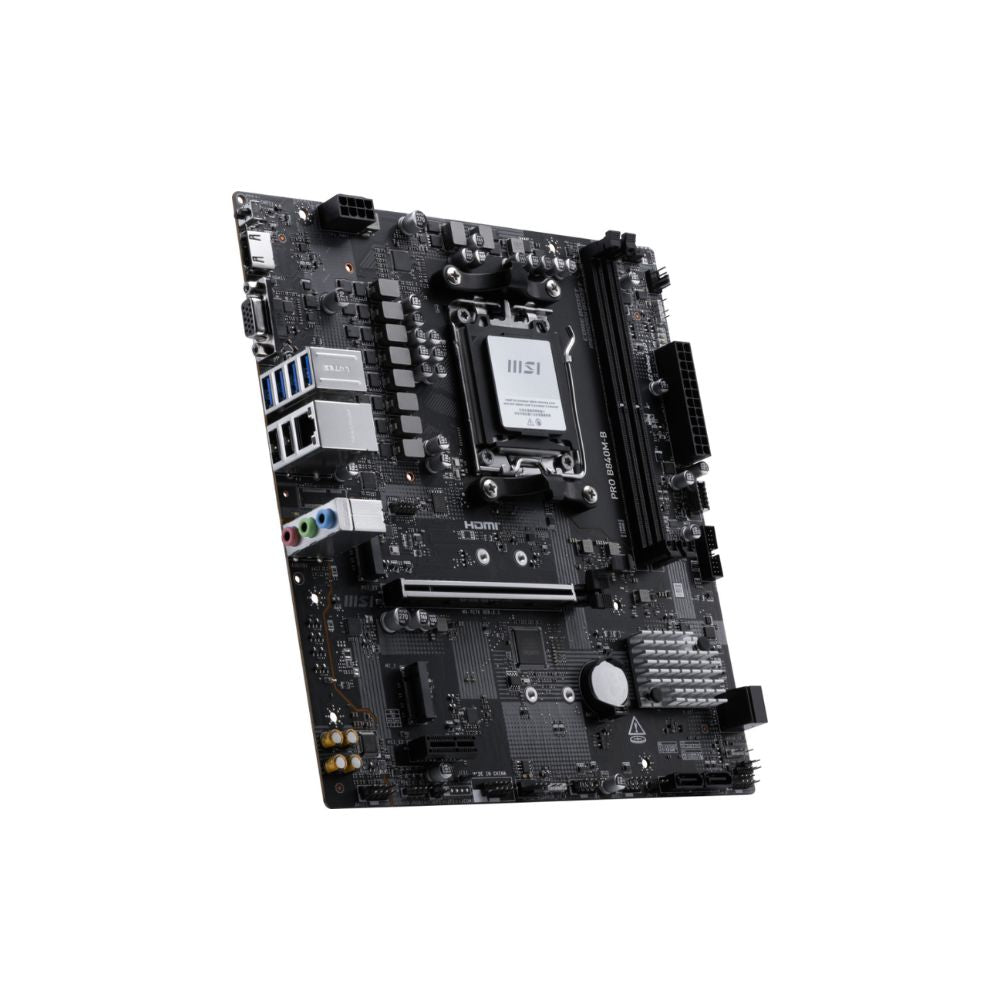 Tarjeta Madre MSI PRO B840M-B | Micro-ATX | AM5 | DDR5 128GB | HDMI