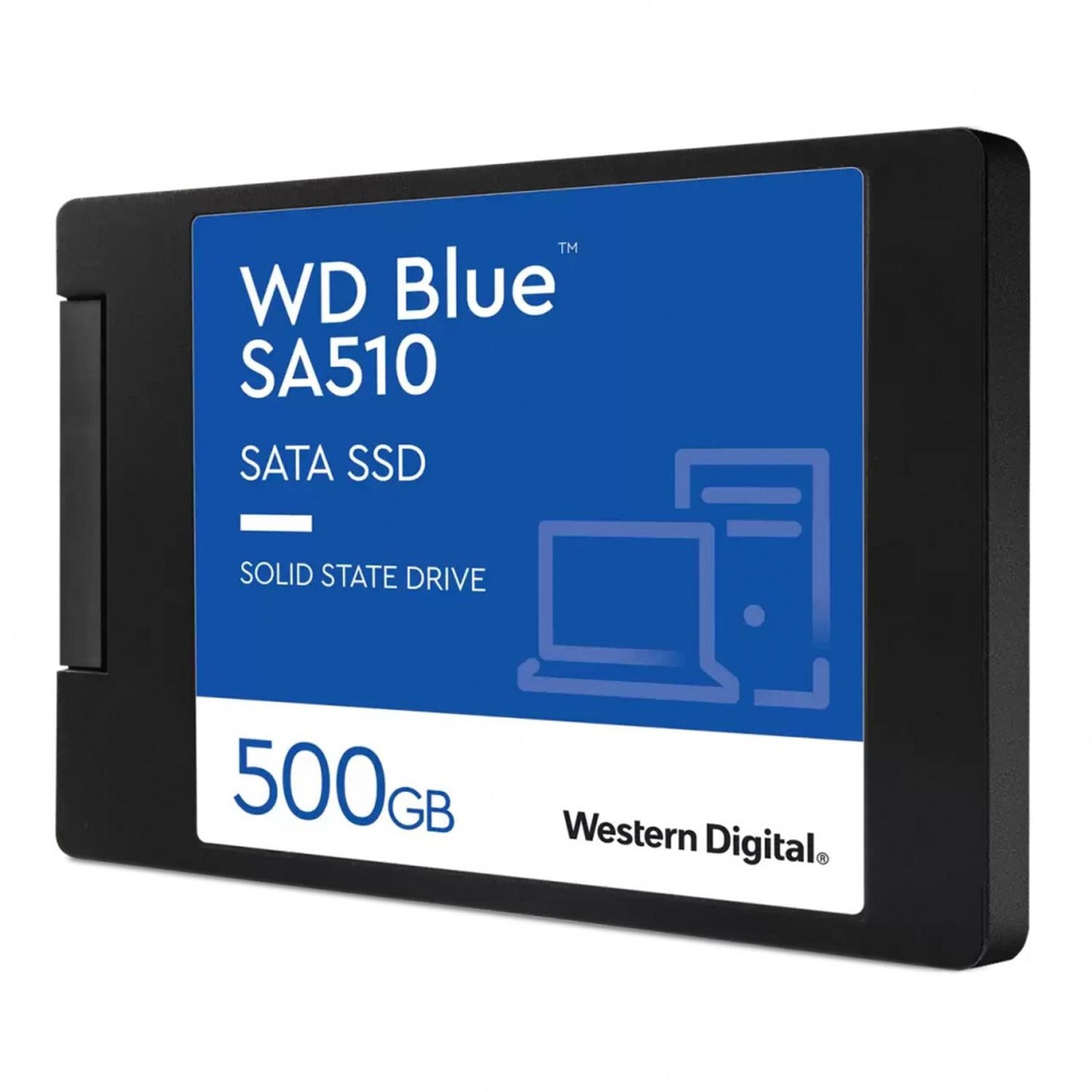 SSD Western Digital WD Blue SA510, 500GB, SATA III, 2.5", 7mm