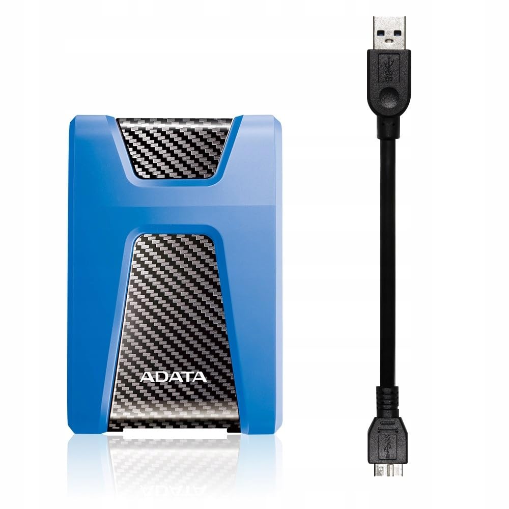 Disco Duro Externo - ADATA HD650 1TB | 2.5'' | USB 3.2 Gen 1 | Azul Cobalto